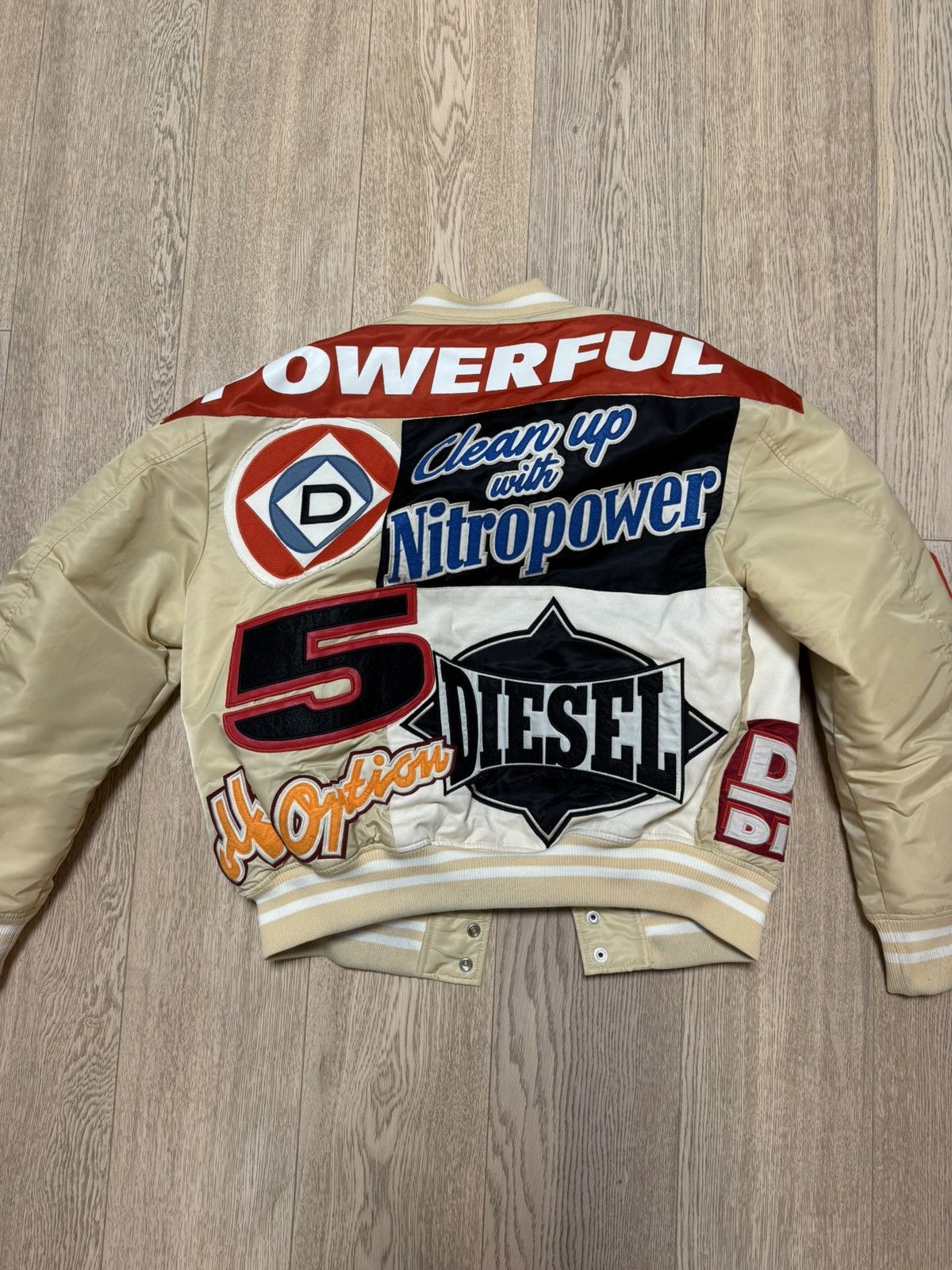 Designer Diesel Bomber jacket Size US L / EU 52-54 / 3 - 3 Thumbnail