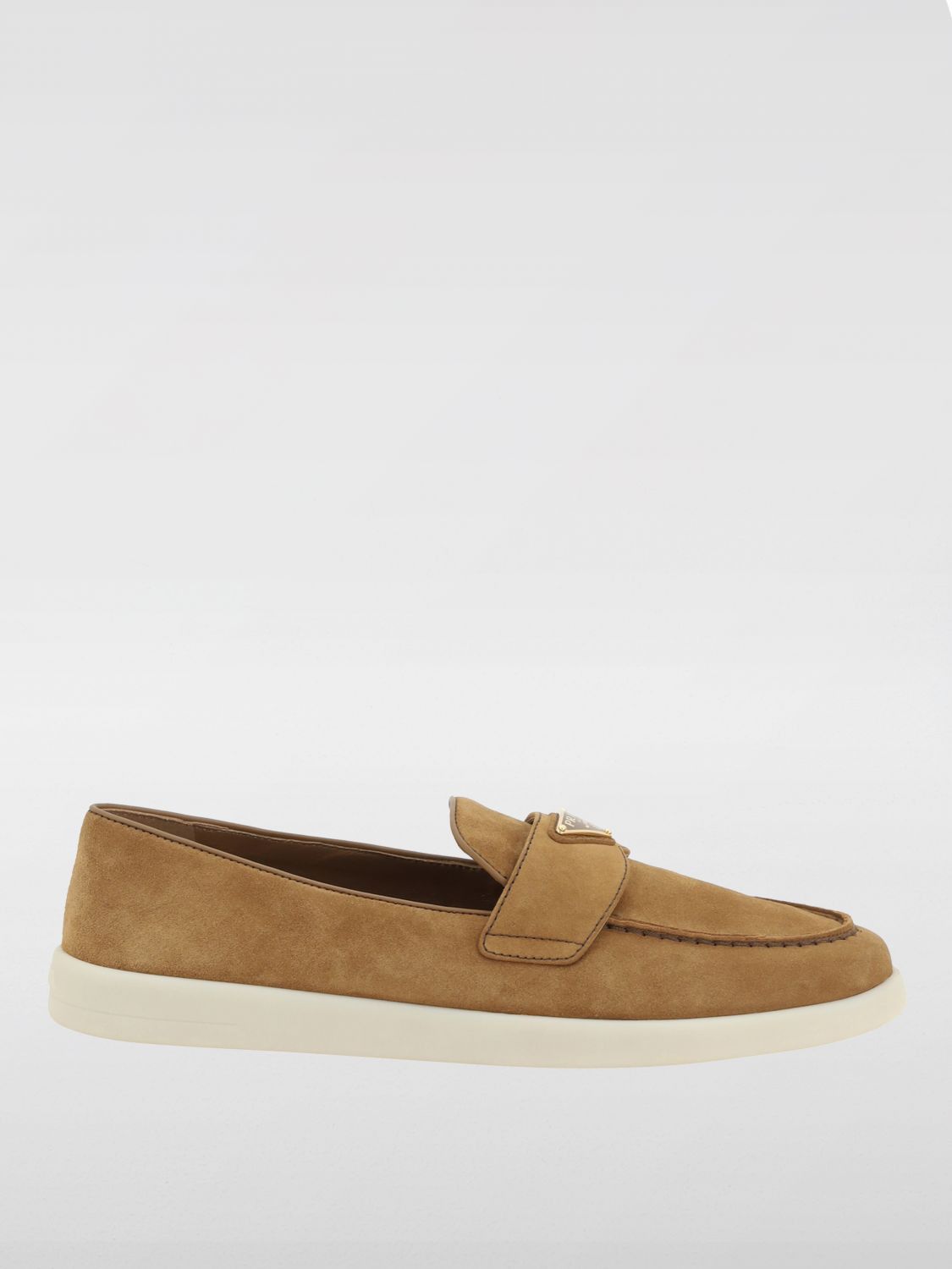 Prada Prada Loafer Woman Cocoa Size US 6 / IT 36 - 1 Preview