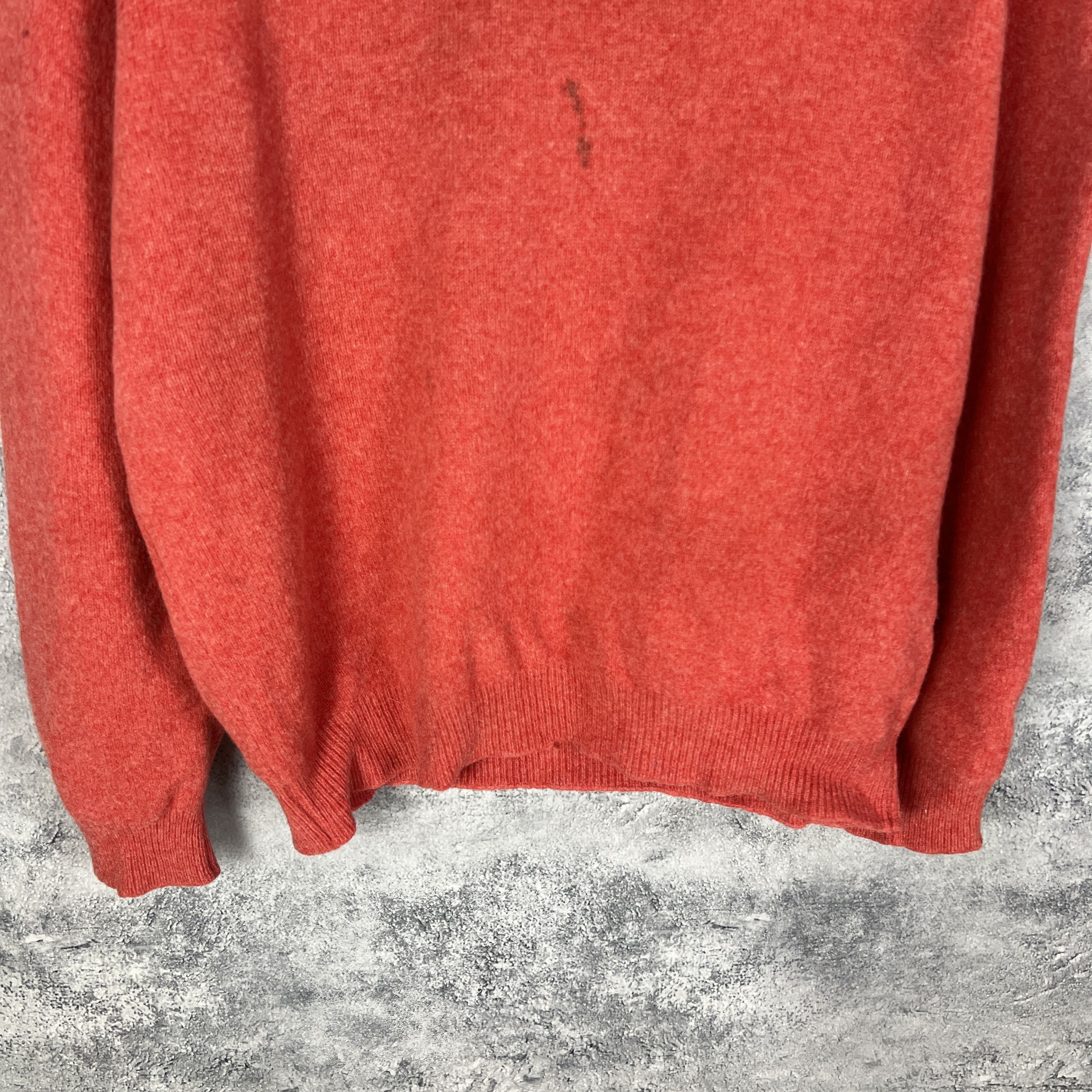 Lacoste Lacoste Sweater Men's 1/3 Size 6 Red Long Sleeve Size US L / EU 52-54 / 3 - 3 Thumbnail