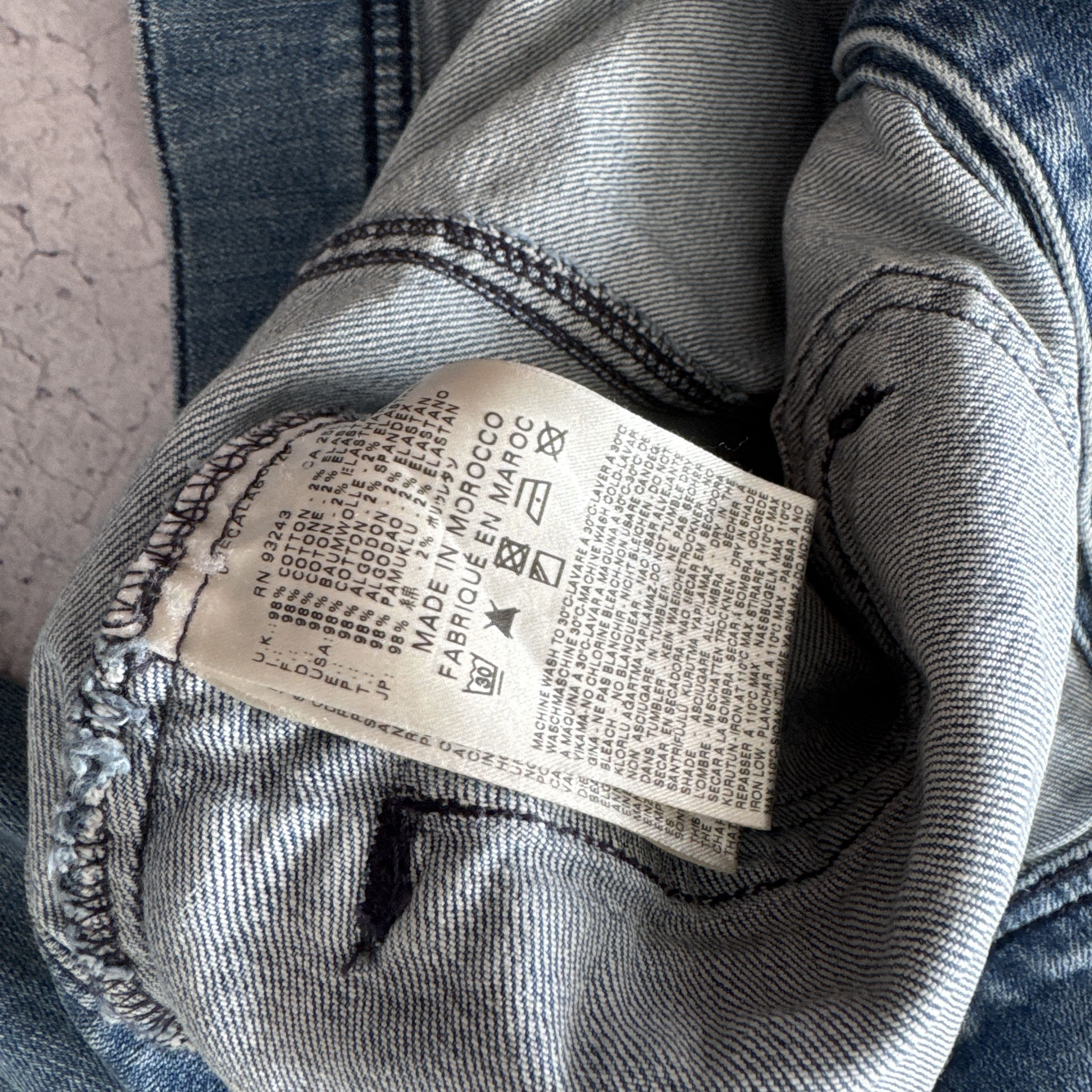 Diesel Diesel Denim Jacket Button Up Vintage Cropped Y2K Size L Size M / US 6-8 / IT 42-44 - 11 Thumbnail