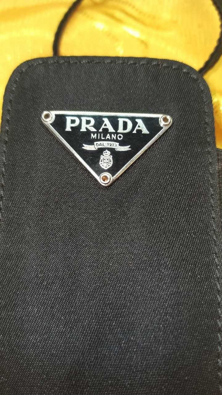 Prada Prada Milano Vintage Phone Case Holder Bag Size ONE SIZE - 3 Thumbnail