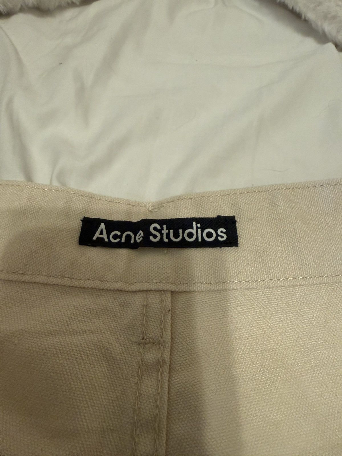 Acne Studios Acne Studios Paneled Cotton Canvas Trousers Size US 32 / EU 48 - 3 Thumbnail