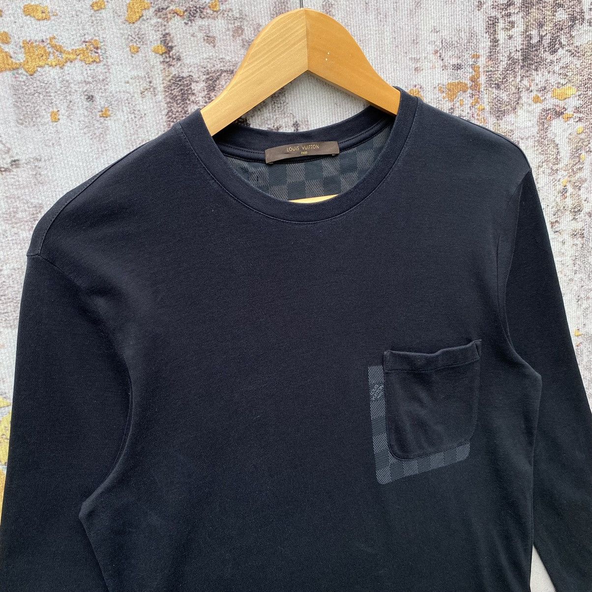 Louis Vuitton Louis Vuitton Damier Long Sleeve Shirt LV Luxury SunFaded Size US XS / EU 42 / 0 - 4 Thumbnail