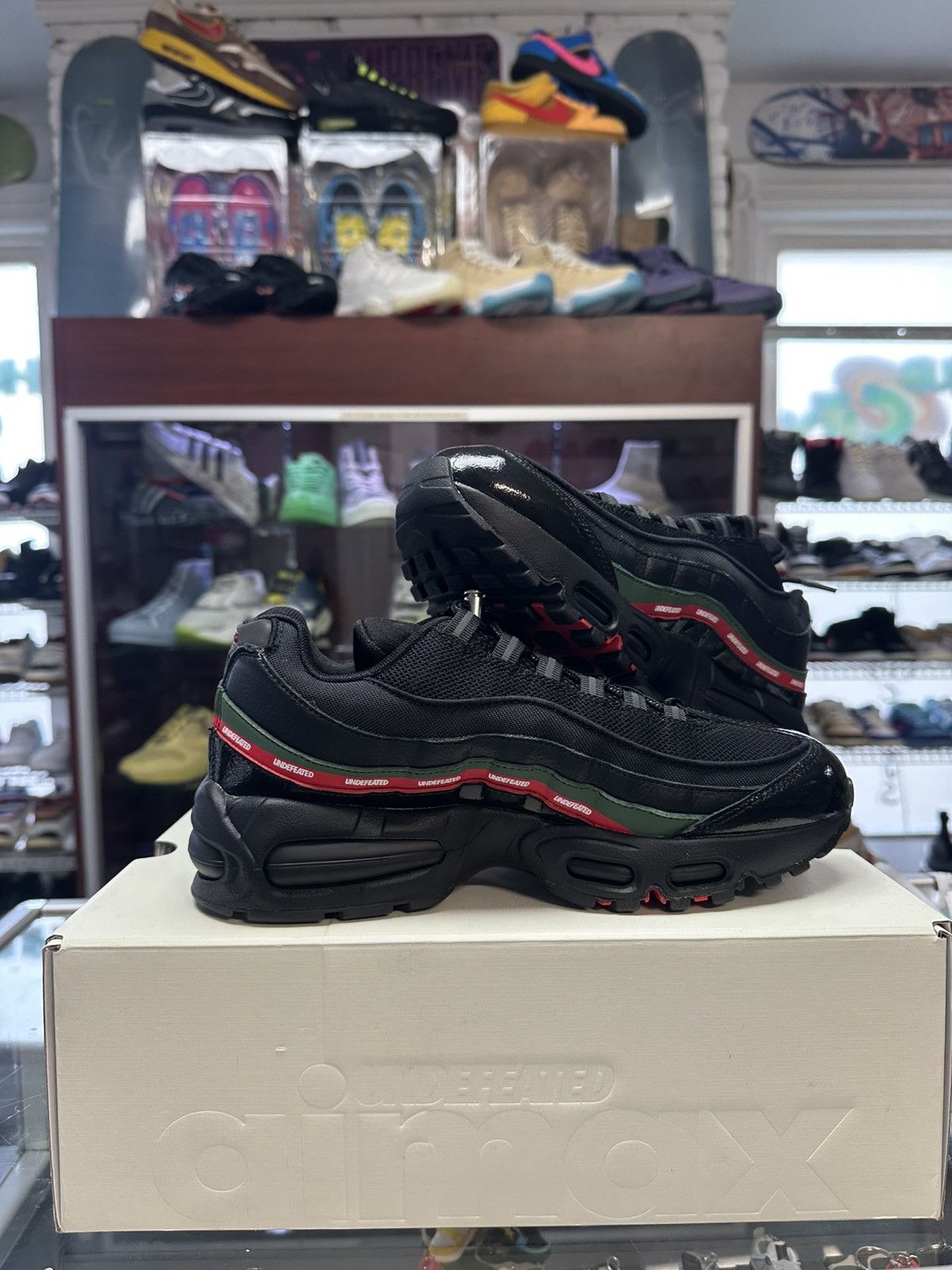 Nike Nike X Undefeated Air Max ‘Black’ Size US 8 / EU 41 - 2 Thumbnail