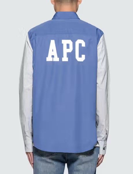 A.P.C. A.P.C Chemise Jensen Button Up Shirt Size US M / EU 48-50 / 2 - 12 Thumbnail