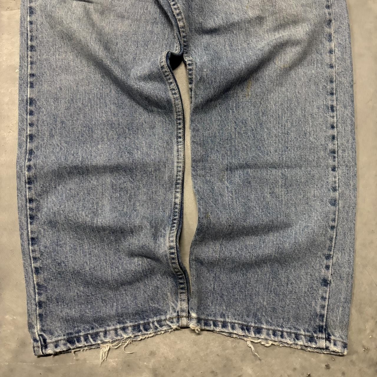 Japanese Brand × Vintage Crazy Vintage Y2K/2000s Grunge Medium Wash Skater Denim Jeans! Size US 34 / EU 50 - 6 Thumbnail