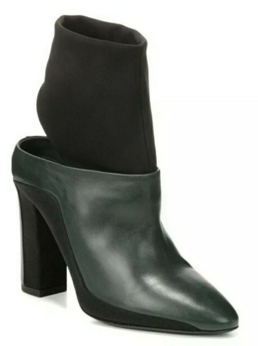 The Unbranded Brand Via Spiga Agyness Ankle Boot Neoprene Cuff w Leather Size 6M Size US 6 / IT 36 - 1 Thumbnail
