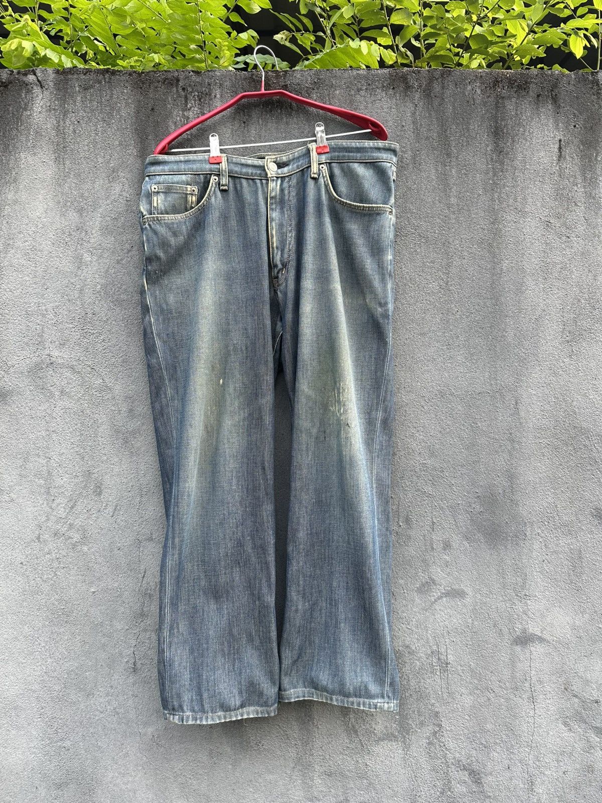 Edwin 👹Vintage Edwin E503 Flex Baggy Jeans Size US 34 / EU 50 - 2 Thumbnail