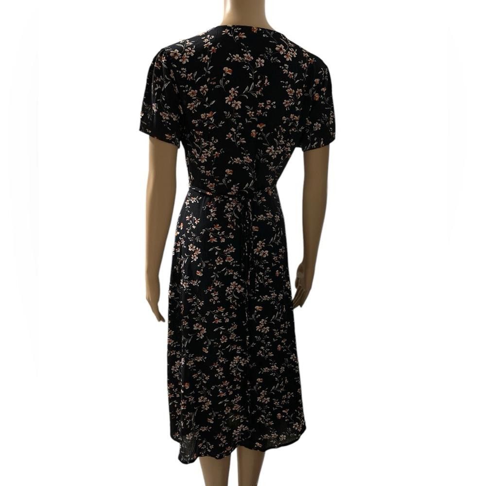 Shein Shein Floral wrap around midi dress Size M / US 6-8 / IT 42-44 - 3 Thumbnail