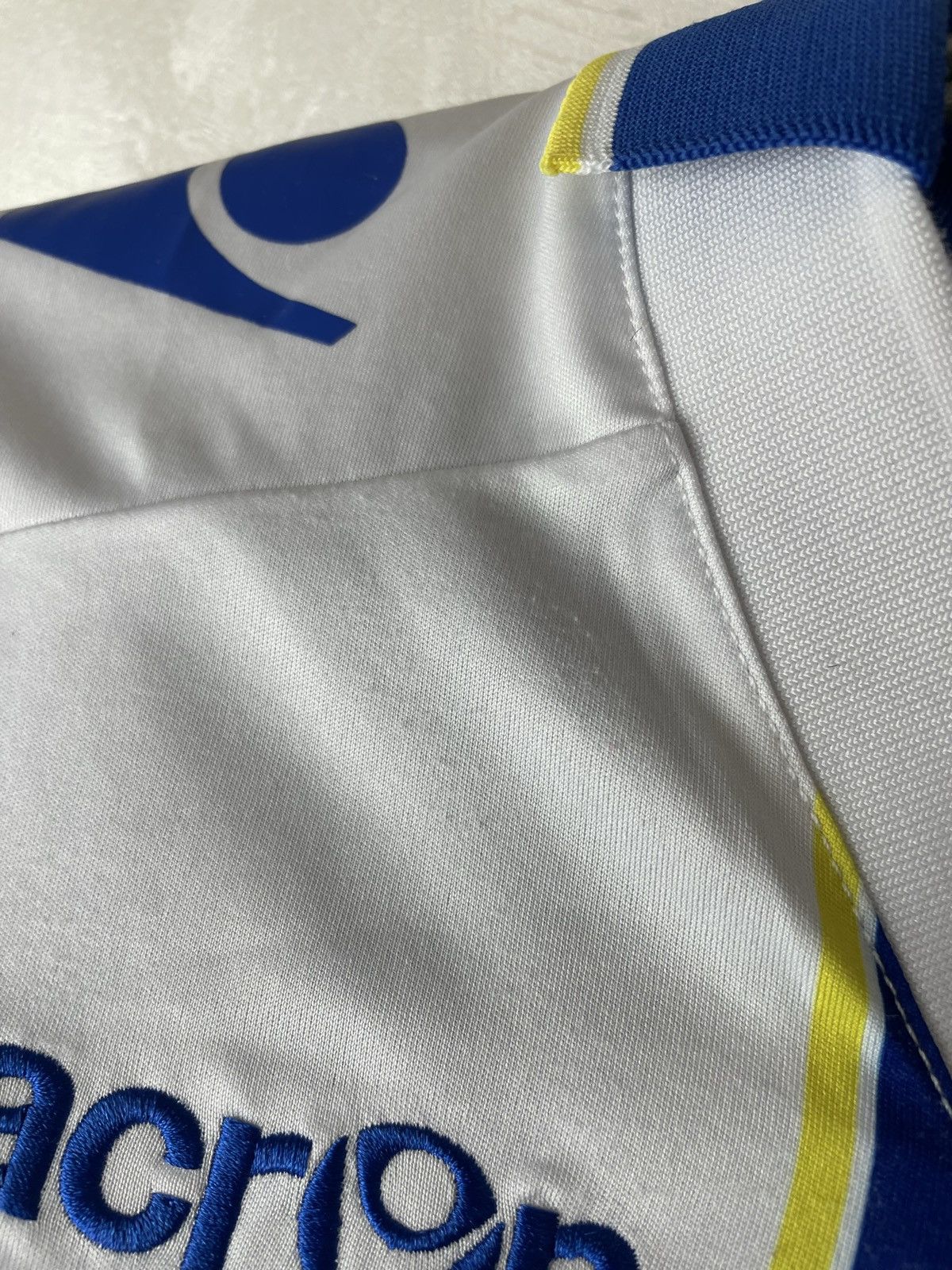Macron LEEDS UNITED 2013-14 HOME SHIRT SOCCER JERSEY MACRON Xl MEN Size US XL / EU 56 / 4 - 4 Thumbnail