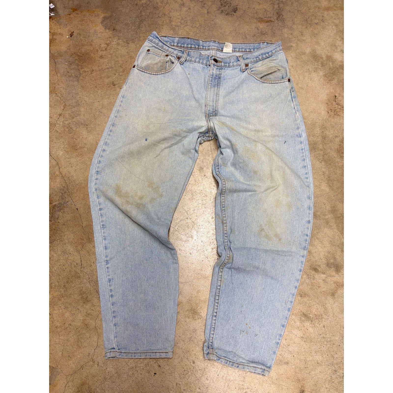 Levi's VTG Levi’s 560 Loose Fit High Rise Light Jeans USA Made 36 Size US 36 / EU 52 - 1 Thumbnail