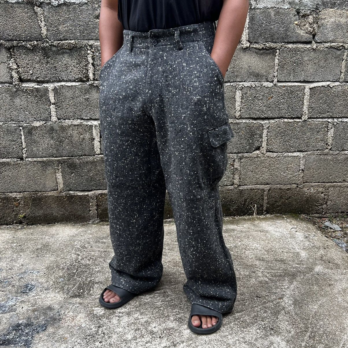 Japanese Brand 🔥TRICK OR TREAT TWEED MULTIPOCKET PANTS ISSEY MIYAKE STYLE Size US 29 - 2 Thumbnail