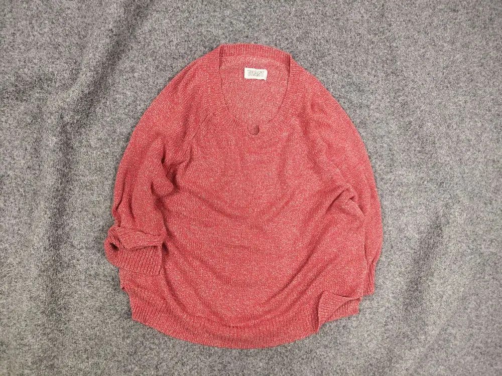 Japanese Brand Toast Design Light Linen Cotton Blend Cropped Baggy sweater Size XXL / US 16-18 / IT 52-54 - 1 Thumbnail