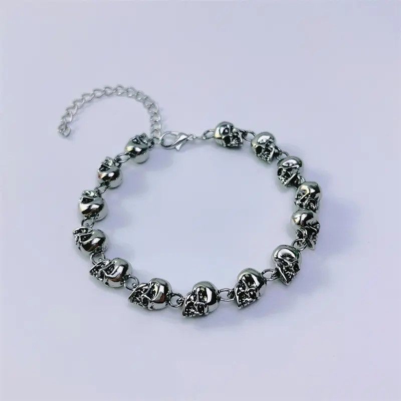 Other Punk Skull Skeleton Bracelet Size ONE SIZE - 1 Thumbnail