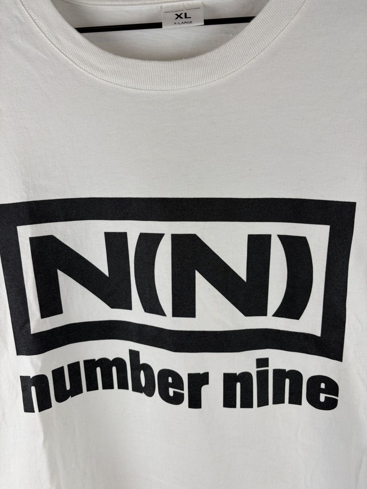 Number (N)ine Number Nine Logo Print L/S Tee Size US XL / EU 56 / 4 - 3 Thumbnail