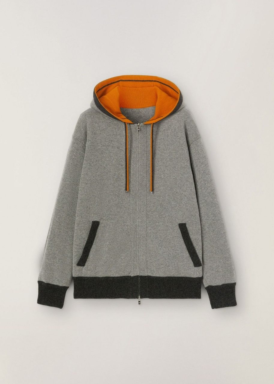 Loro Piana o1srvl11e0524 Jacket in Grey Size L / US 10 / IT 46 - 1 Thumbnail
