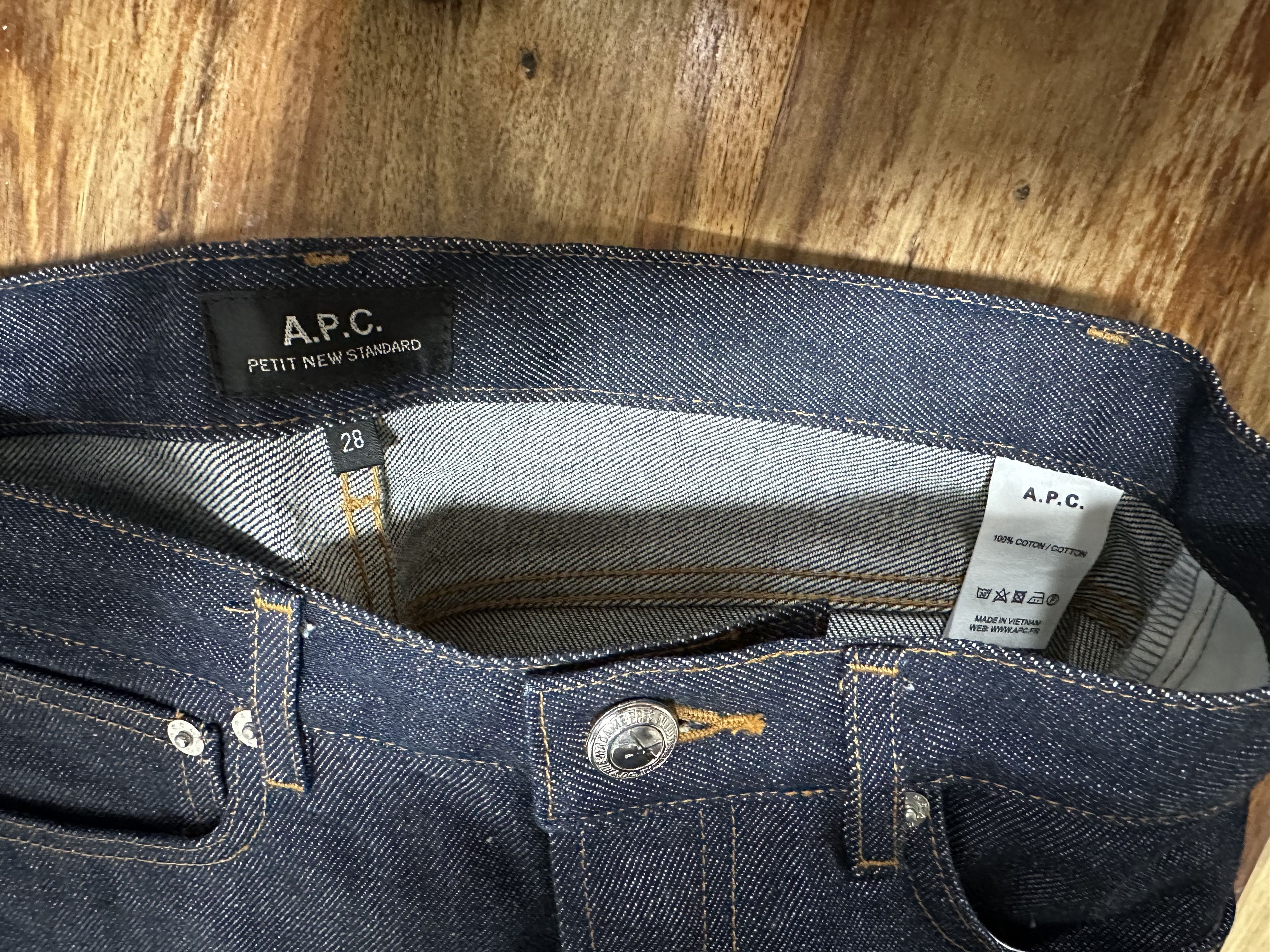 A.P.C. A.P.C. Petit New Standard Selvedge Denim Jeans Size US 28 / EU 44 - 4 Thumbnail