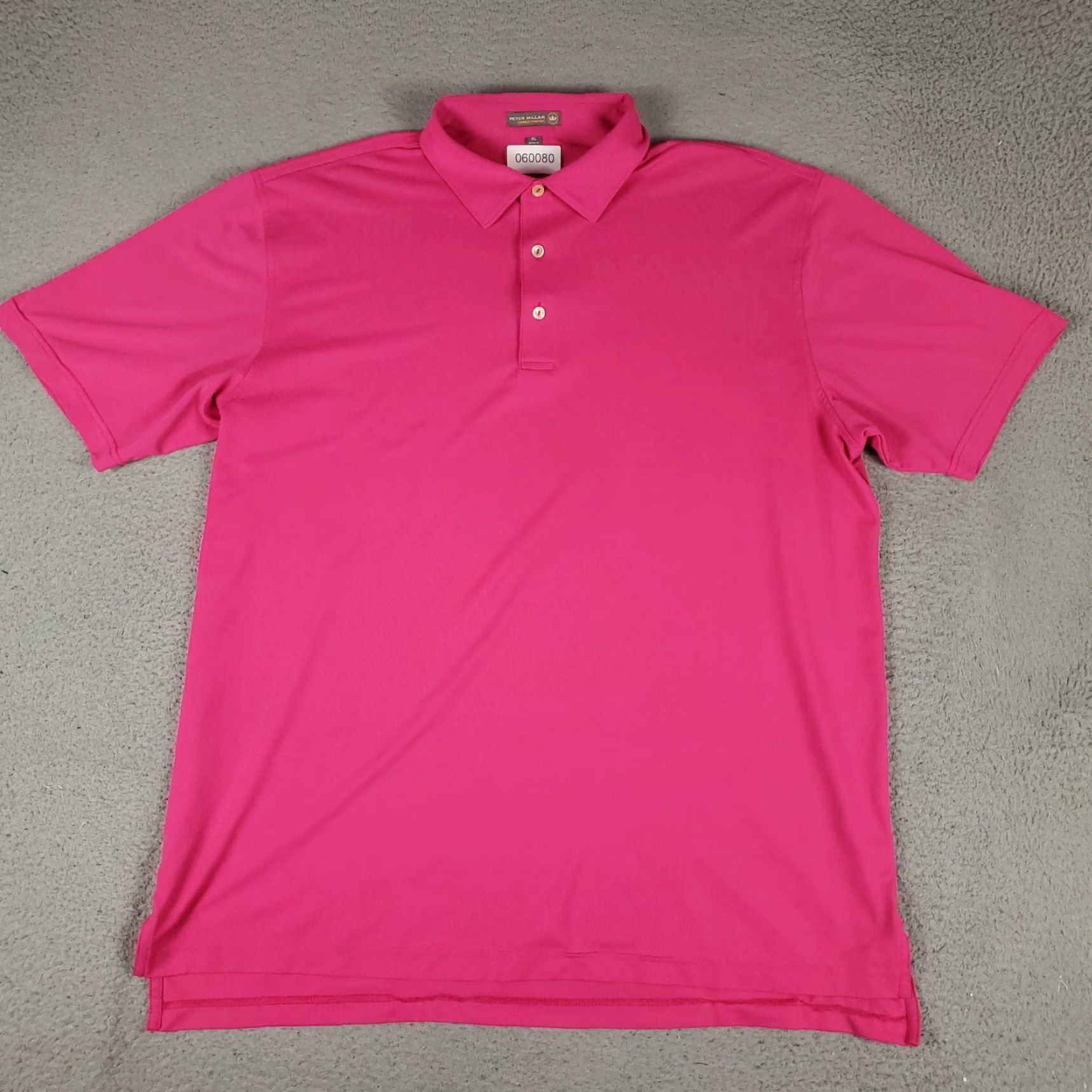 Peter Millar Peter Millar Polo Shirt Mens XL Pink Summer Comfort Golf Short Sleeve Shirt Size US XL / EU 56 / 4 - 2 Thumbnail