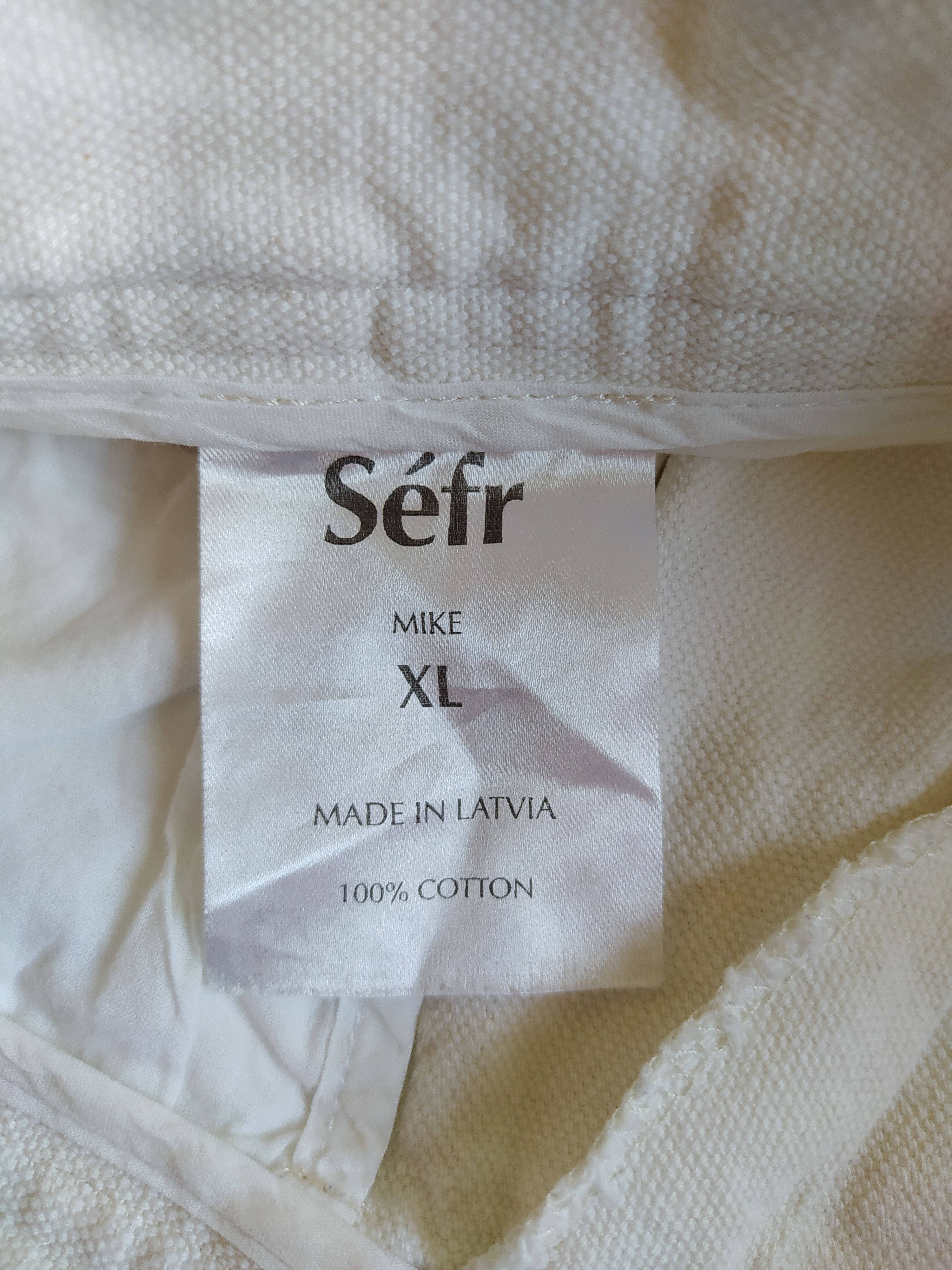 Sefr Séfr "Mike" textured trousers XL cropped fit Size US 36 / EU 52 - 10 Thumbnail