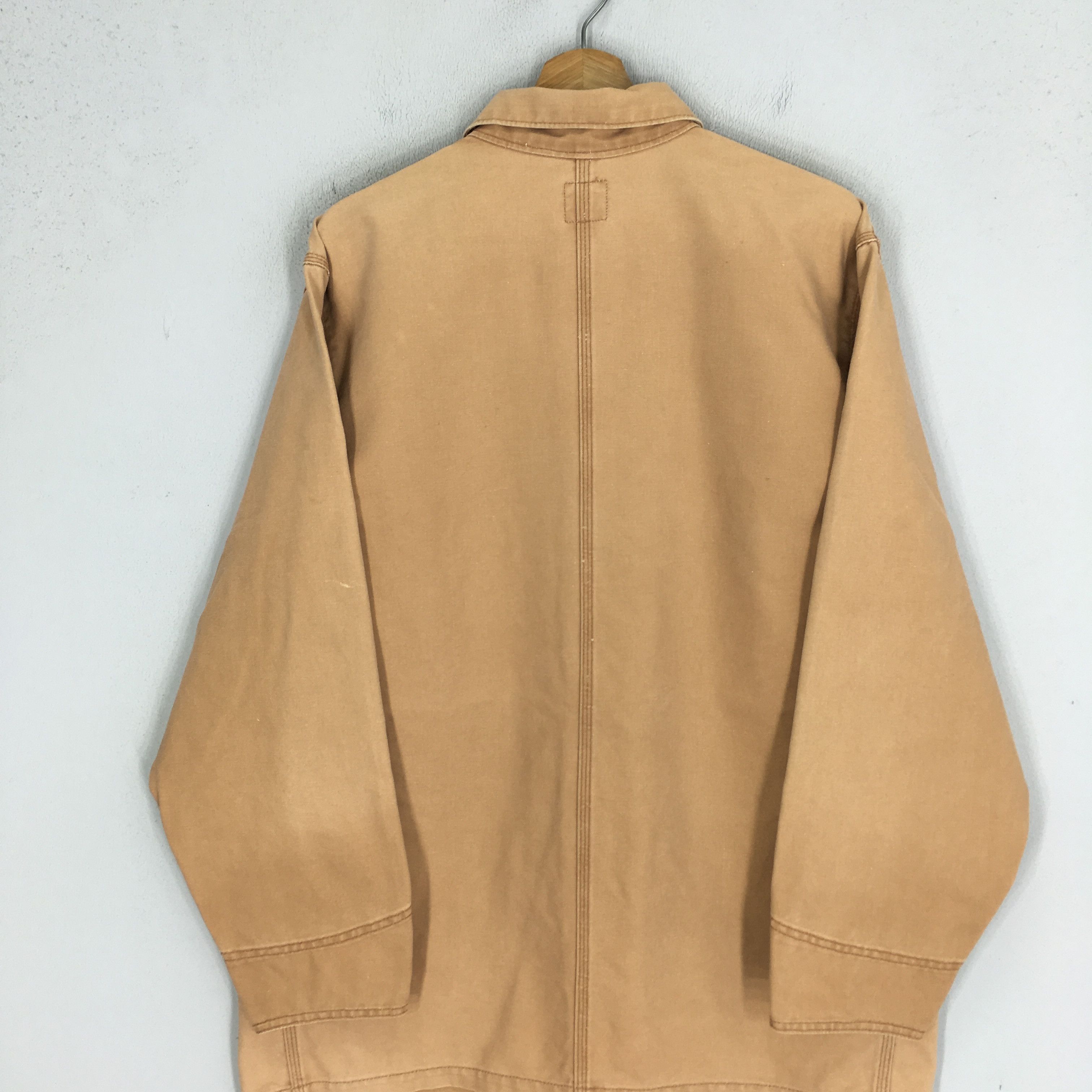 Lee Vintage 90's Lee Sanforized Hunting Brown Duck Chore Size US L / EU 52-54 / 3 - 10 Thumbnail