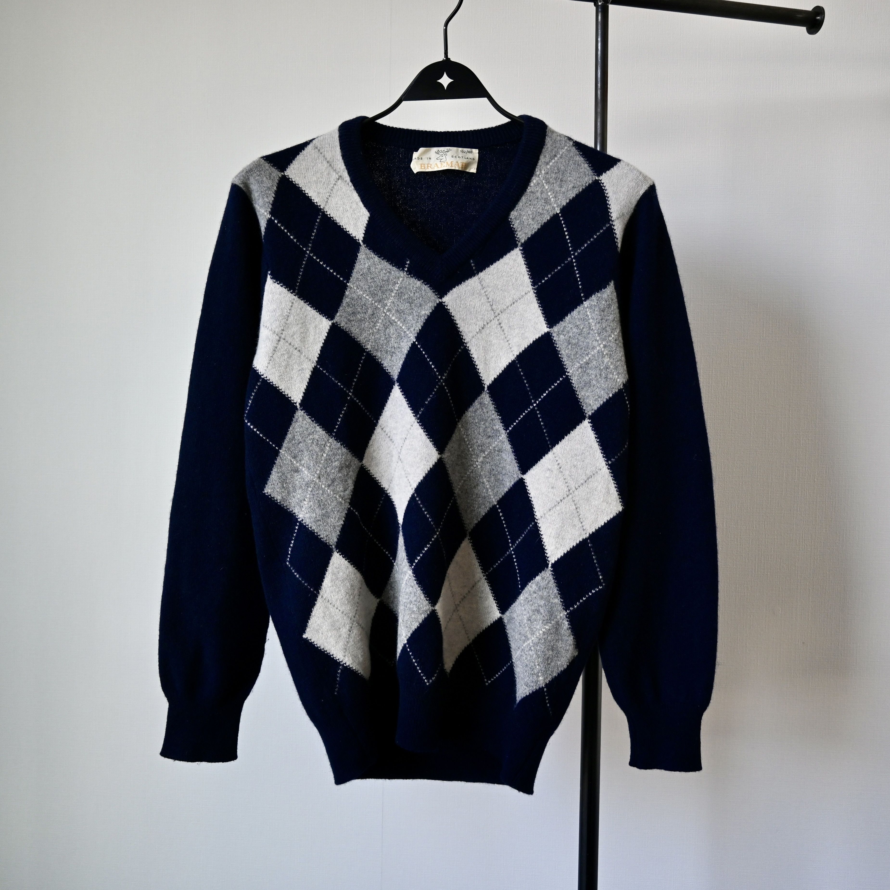 Vintage VTG 1990s SCOTNESS pure cashmere sweater, made in Scotland