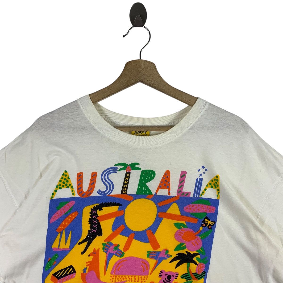 Vintage Vintage KEN DONE Australian down under art tee Size US M / EU 48-50 / 2 - 2 Thumbnail