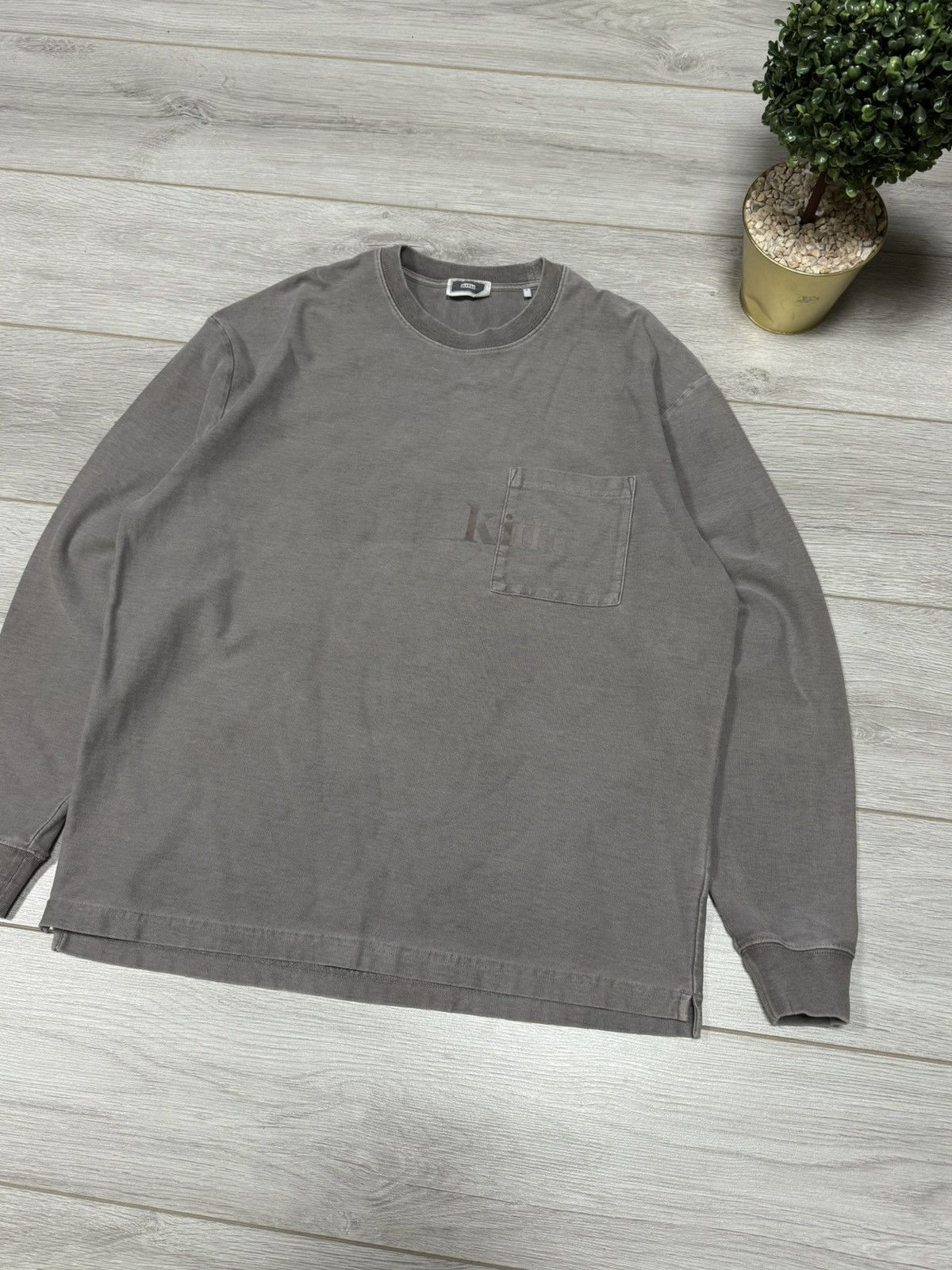 Kith Kith pocket shirt long sleeve spell out logo Size US M / EU 48-50 / 2 - 1 Thumbnail