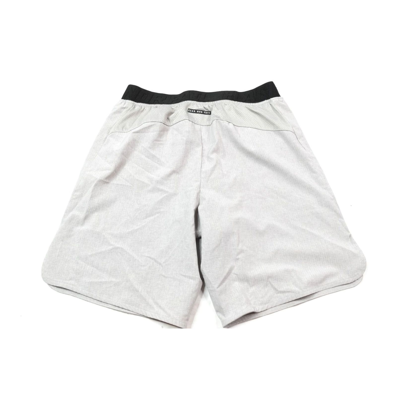 Vintage Flag nor Fail Gym Shorts Mens Small Gray Lightweight Stretch 8" Athletic Fit Size US 29 - 5 Thumbnail