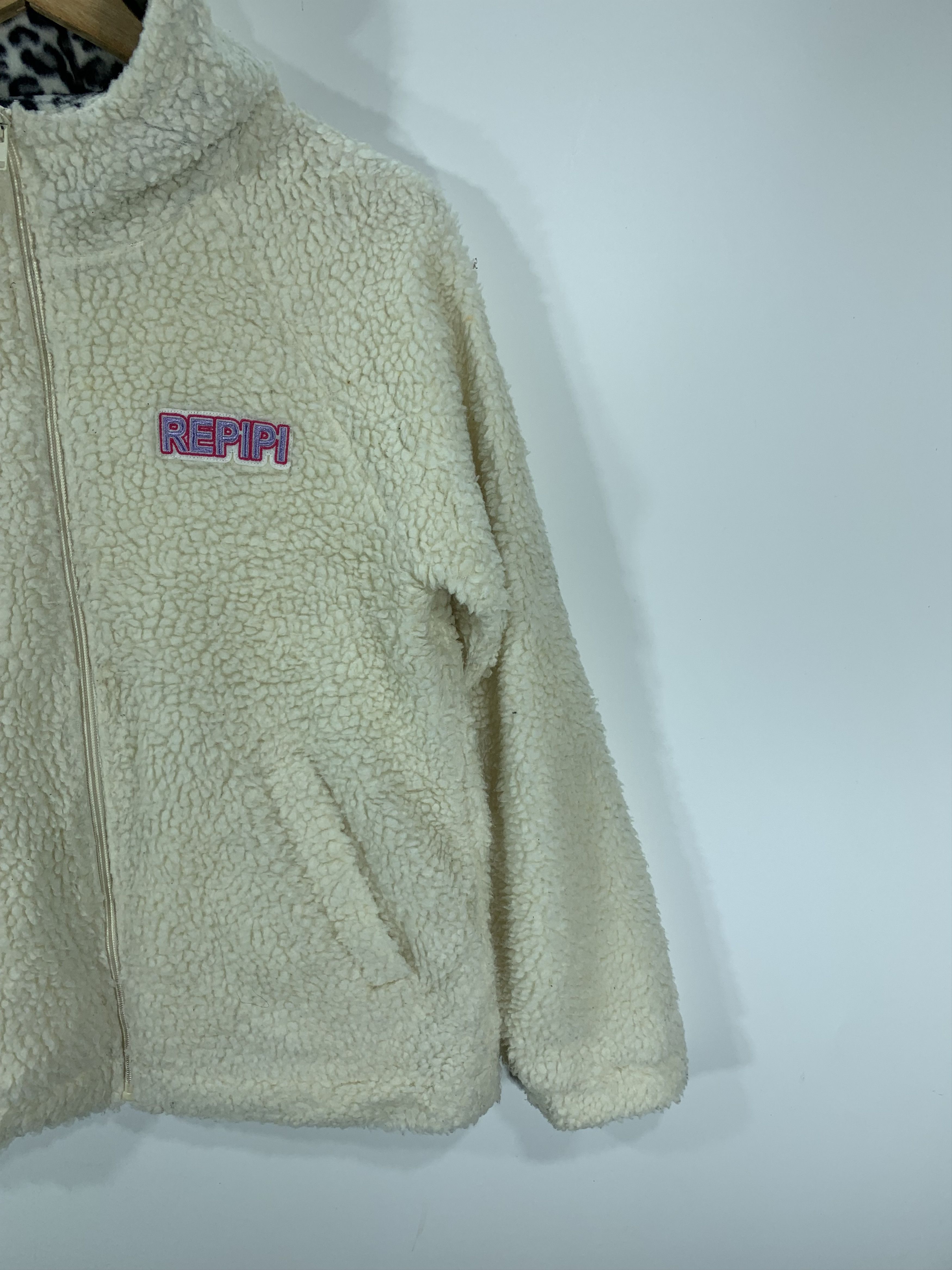 Japanese Brand Repipi Sherpa Fleece Hoodie Size US S / EU 44-46 / 1 - 2 Thumbnail