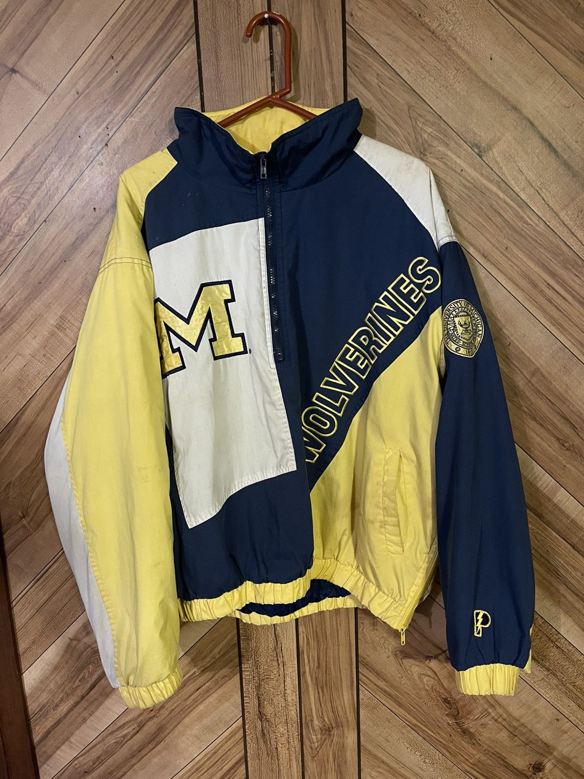 Pro Player Pro Player By Daniel Young Vintage 90’s Michigan Jacket Size US XL / EU 56 / 4 - 2 Thumbnail