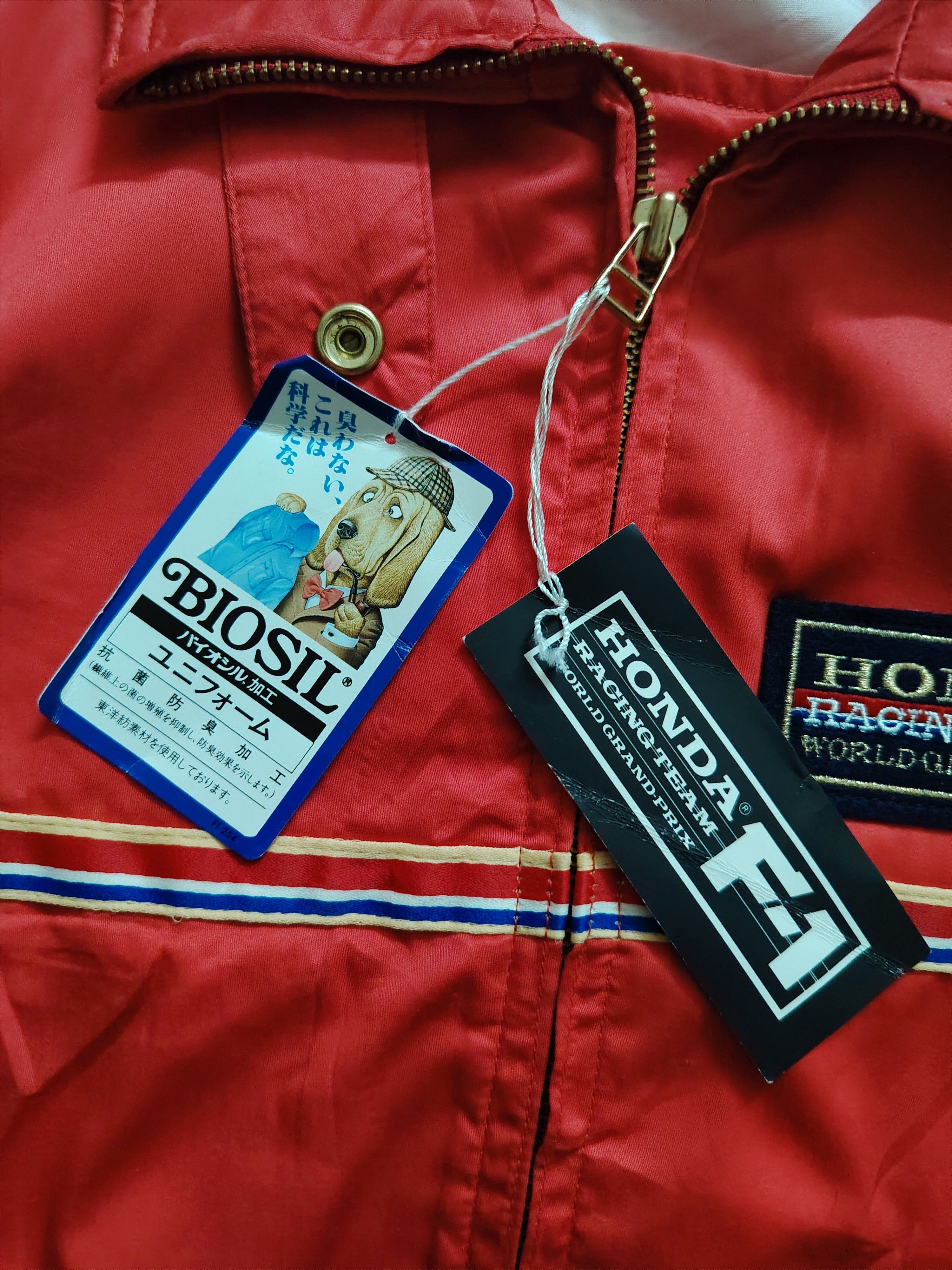 Honda DEADSTOCK 80s Honda Formula One JDM market racing jacket Size US M / EU 48-50 / 2 - 8 Thumbnail