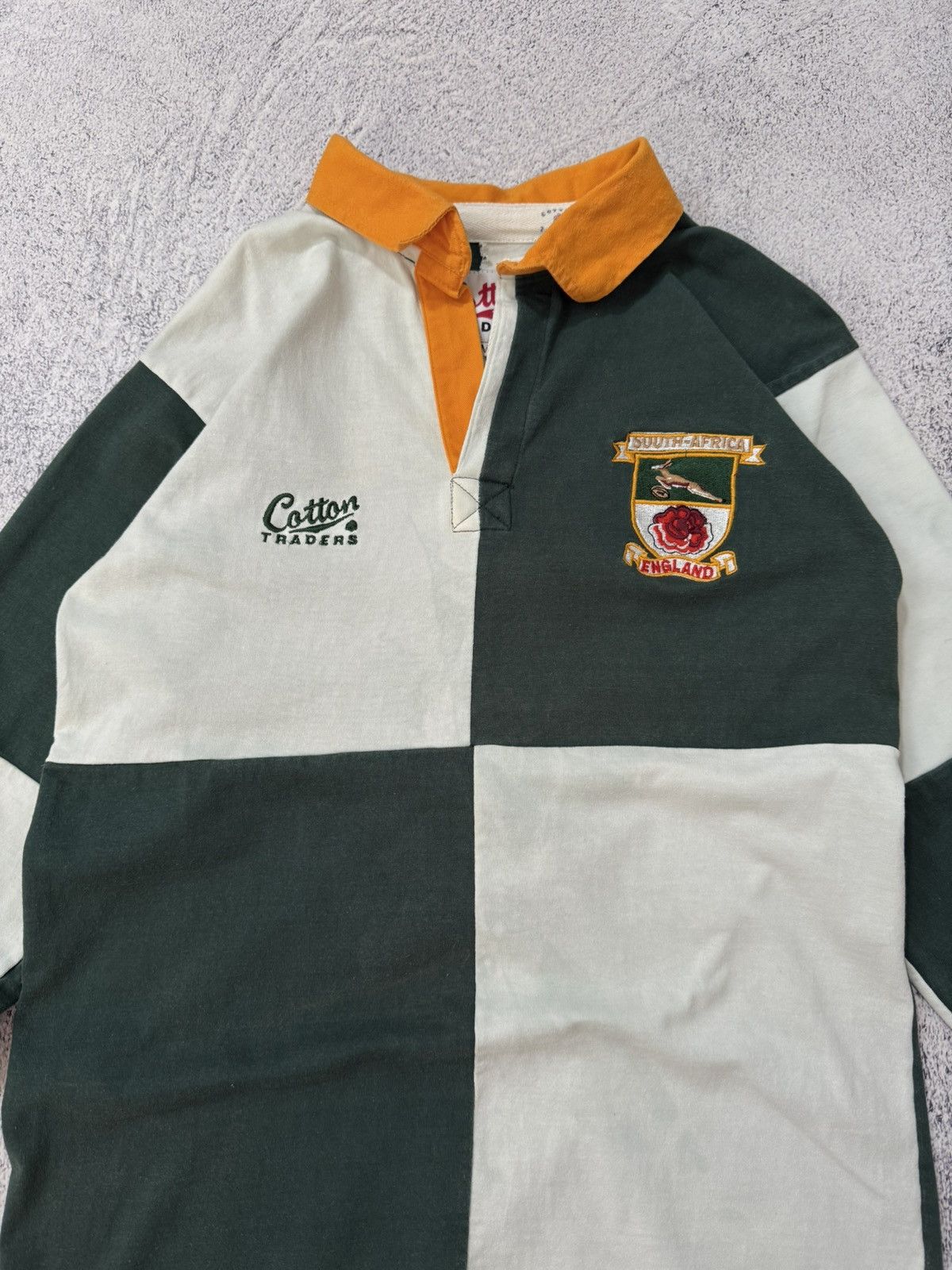 Cotton Traders Vintage Cotton Traders South Africa England Rugby Jersey Size US M / EU 48-50 / 2 - 5 Thumbnail