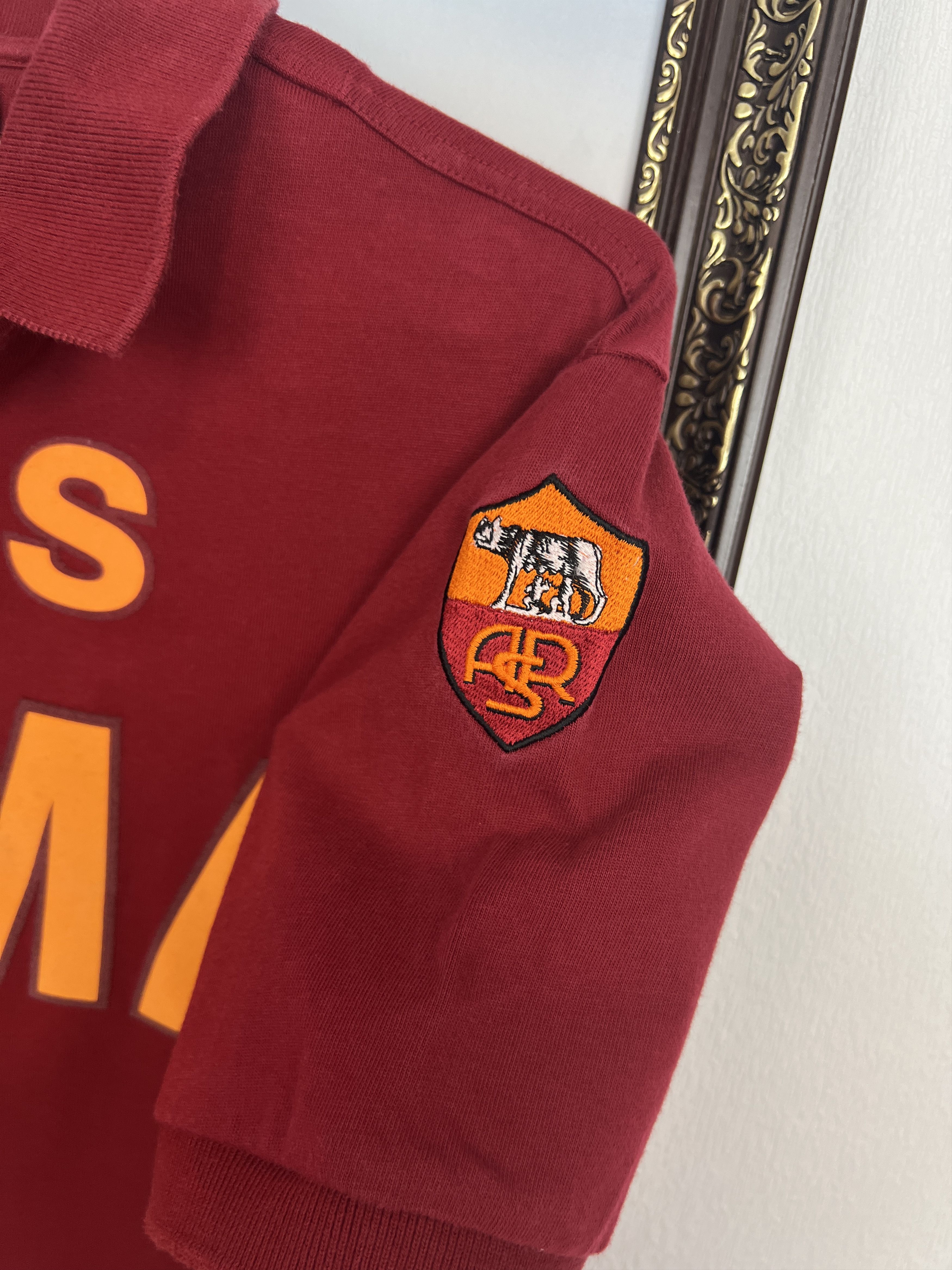 Kappa Vintage Kappa AS Roma Football Jersey Soccer Polo Tee Size US S / EU 44-46 / 1 - 6 Thumbnail