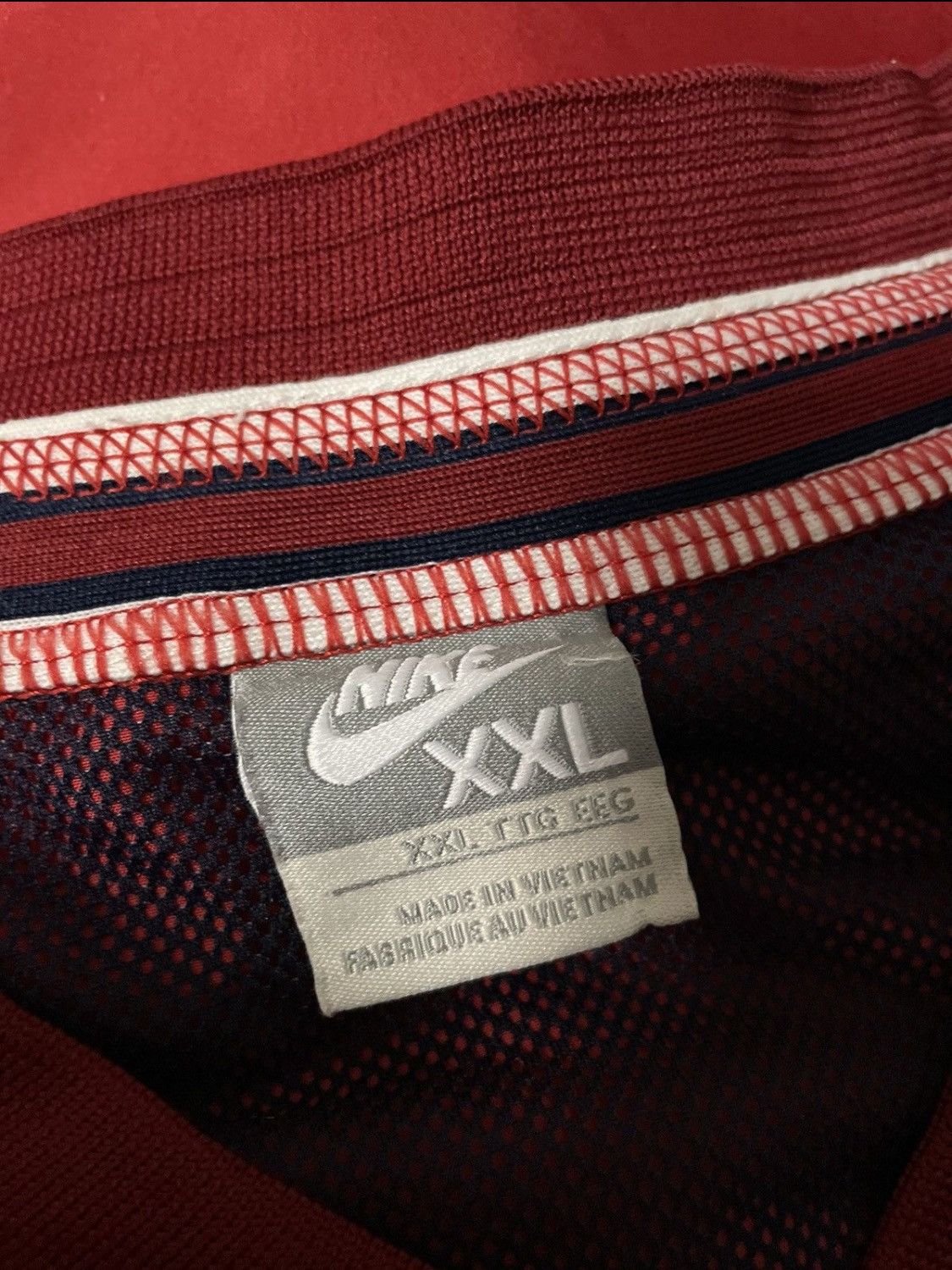 Nike × Vintage Nike Vintage Y2K Nylon drill Track Jacket Size US XL / EU 56 / 4 - 6 Thumbnail