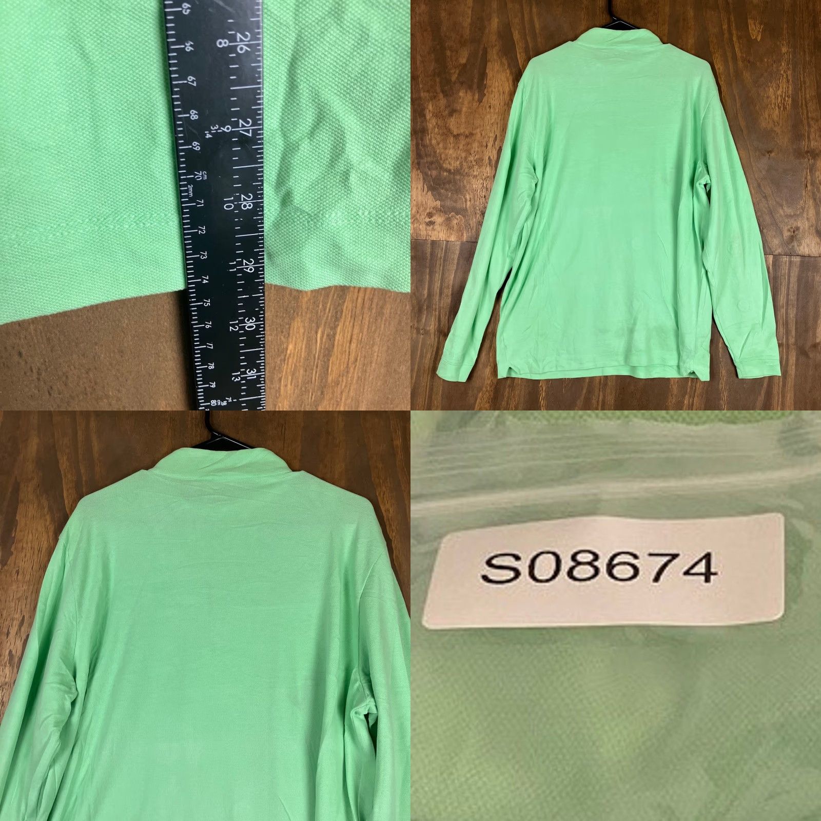 Peter Millar Peter Millar Jacket Green Crown Sport 1/4 Zip Perth Pullover Stretch Large Mens Jacket Regular XS-XL? Size US L / EU 52-54 / 3 - 8 Thumbnail