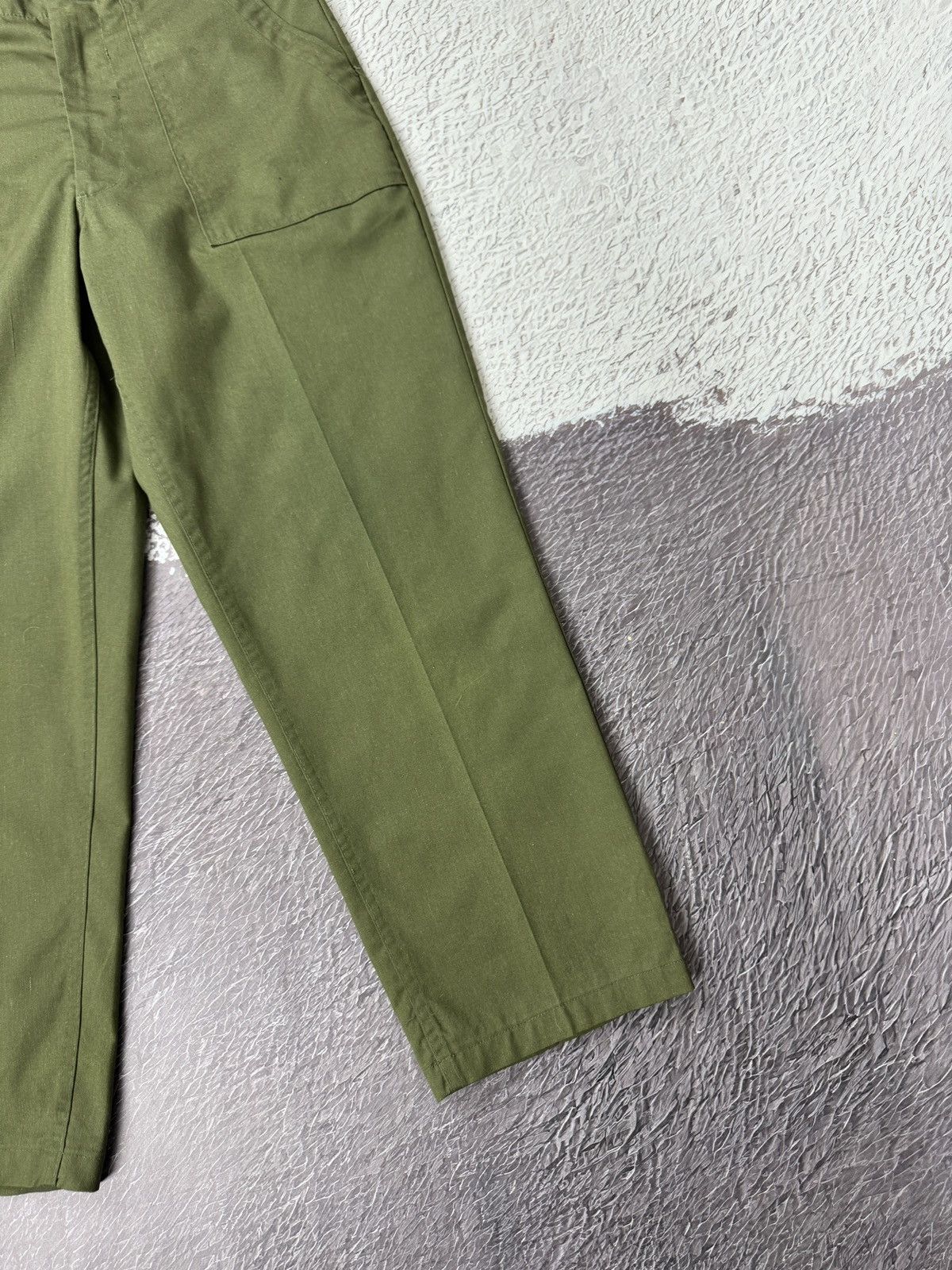 Vintage Vintage 80s US Army Trousers Pants Serval zipper military 34 Size US 34 / EU 50 - 5 Thumbnail