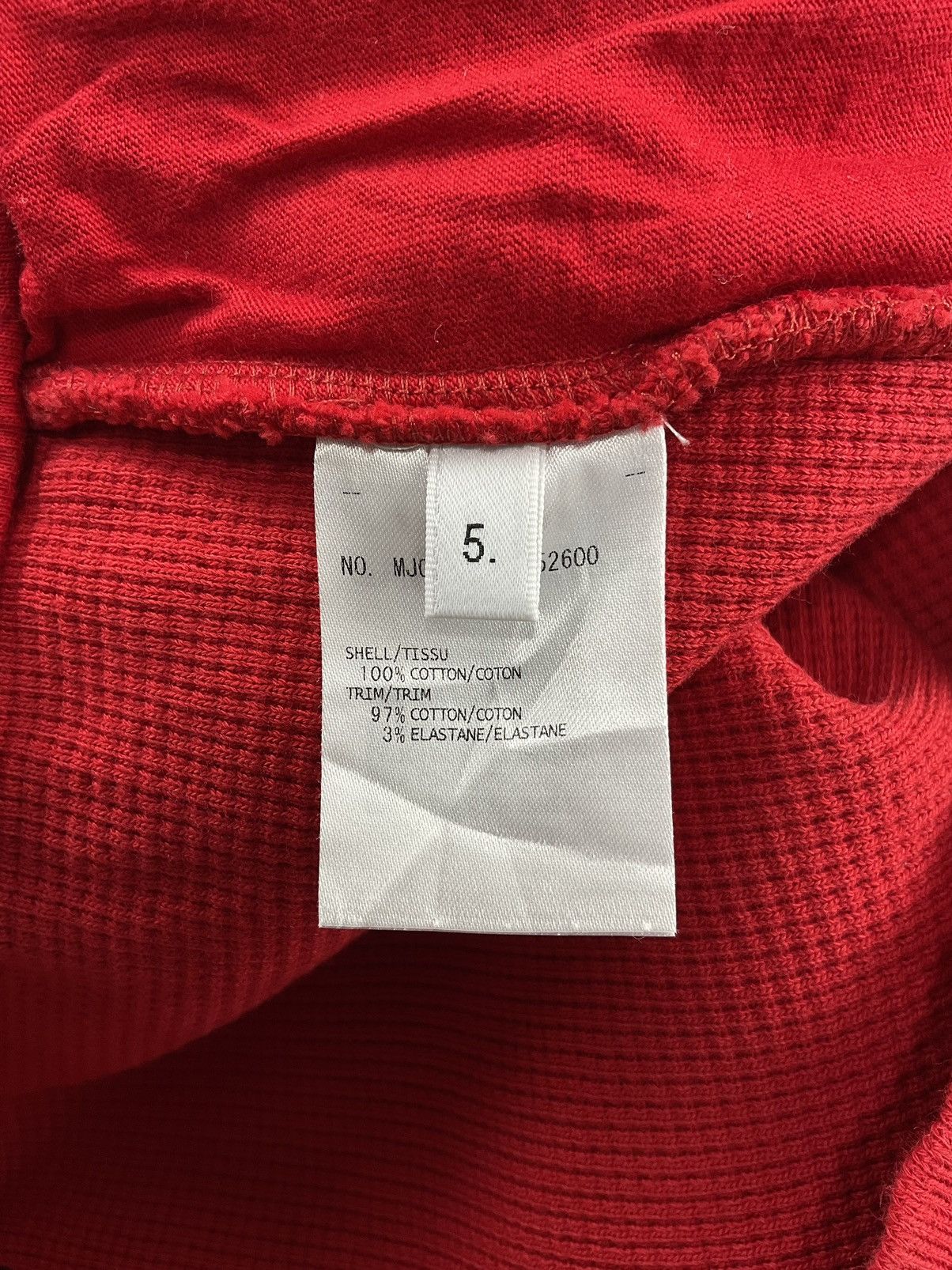 Thom Browne Thom Browne Red Compact Waffle 4-Bar Sweatshort Size US 32 / EU 48 - 10 Thumbnail