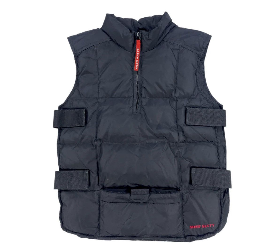 Miss Sixty × Vintage Miss Sixty Puffer Vest Size L / US 10 / IT 46 - 1 Thumbnail