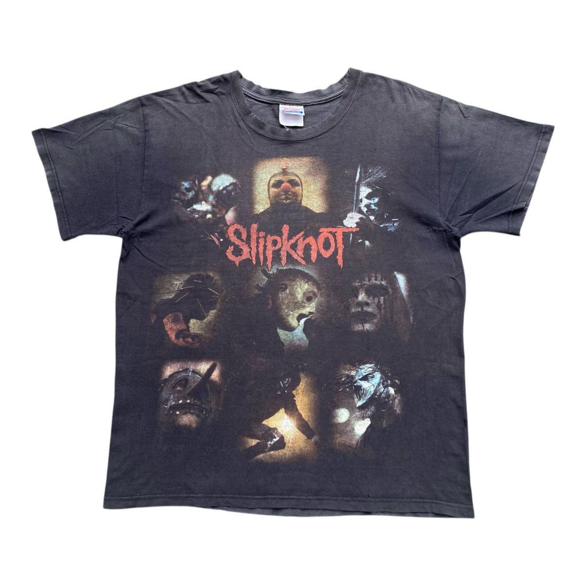 Slipknot Vintage Slipknot Nu Metal Band T-Shirt Distressed Thrashed Size US M / EU 48-50 / 2 - 3 Thumbnail