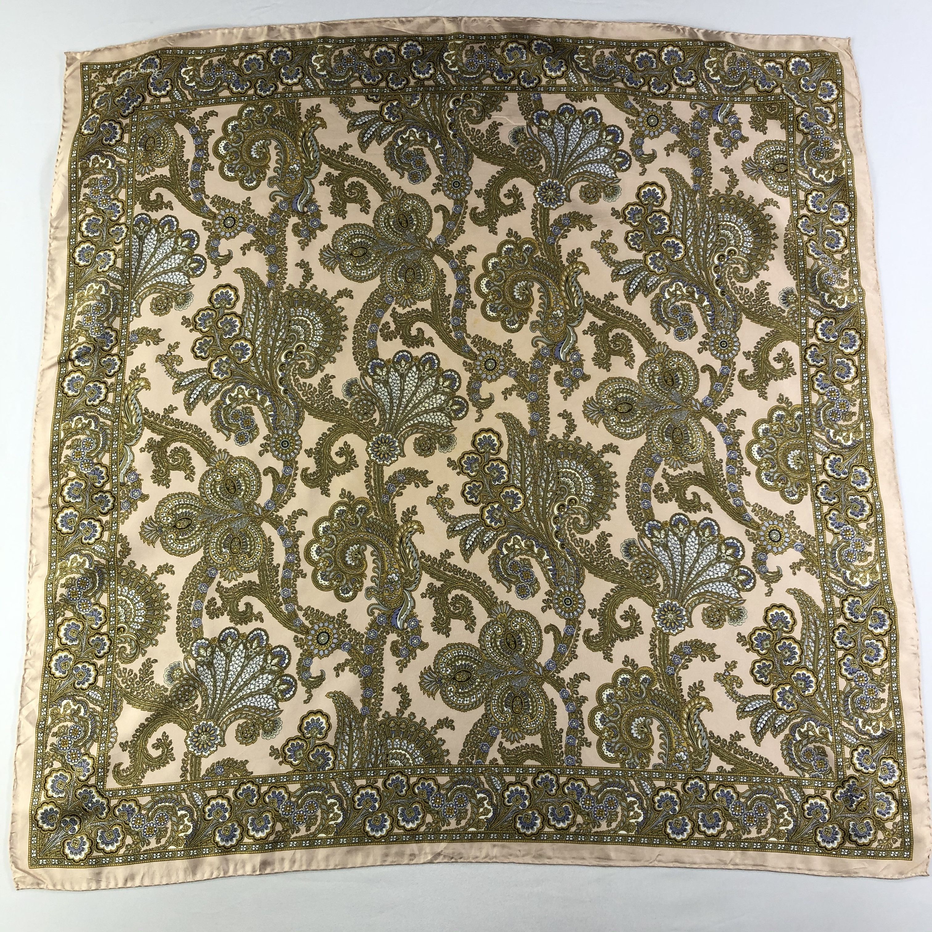 Vintage Vintage Silk Scarf Size ONE SIZE - 2 Thumbnail