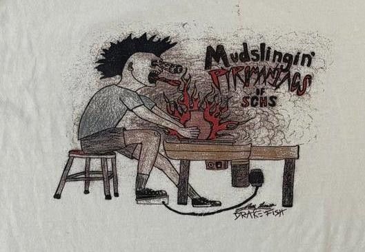 Other SCHS Pottery Class Punk Art T-shirt San Clemente High Shool Size US M / EU 48-50 / 2 - 1 Thumbnail