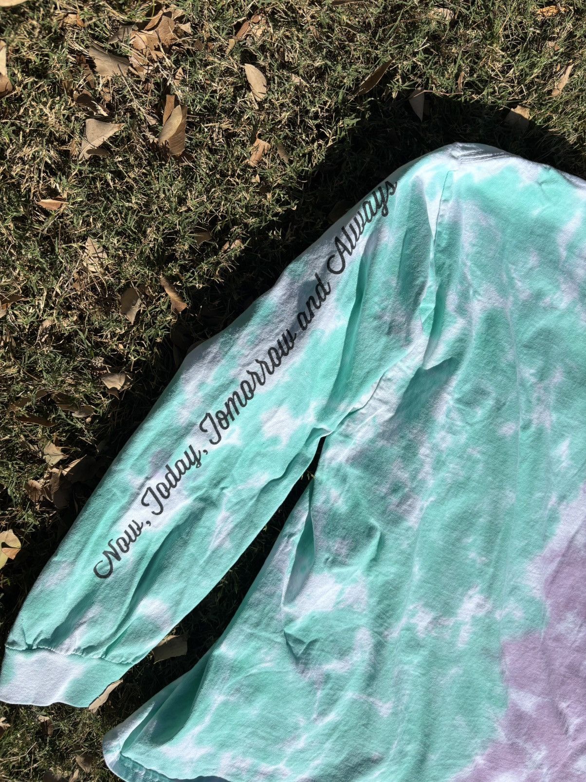 The Quiet Life The Quiet Life Now Today l/s tie dye tee ‘purple/green’ Size US XL / EU 56 / 4 - 2 Thumbnail