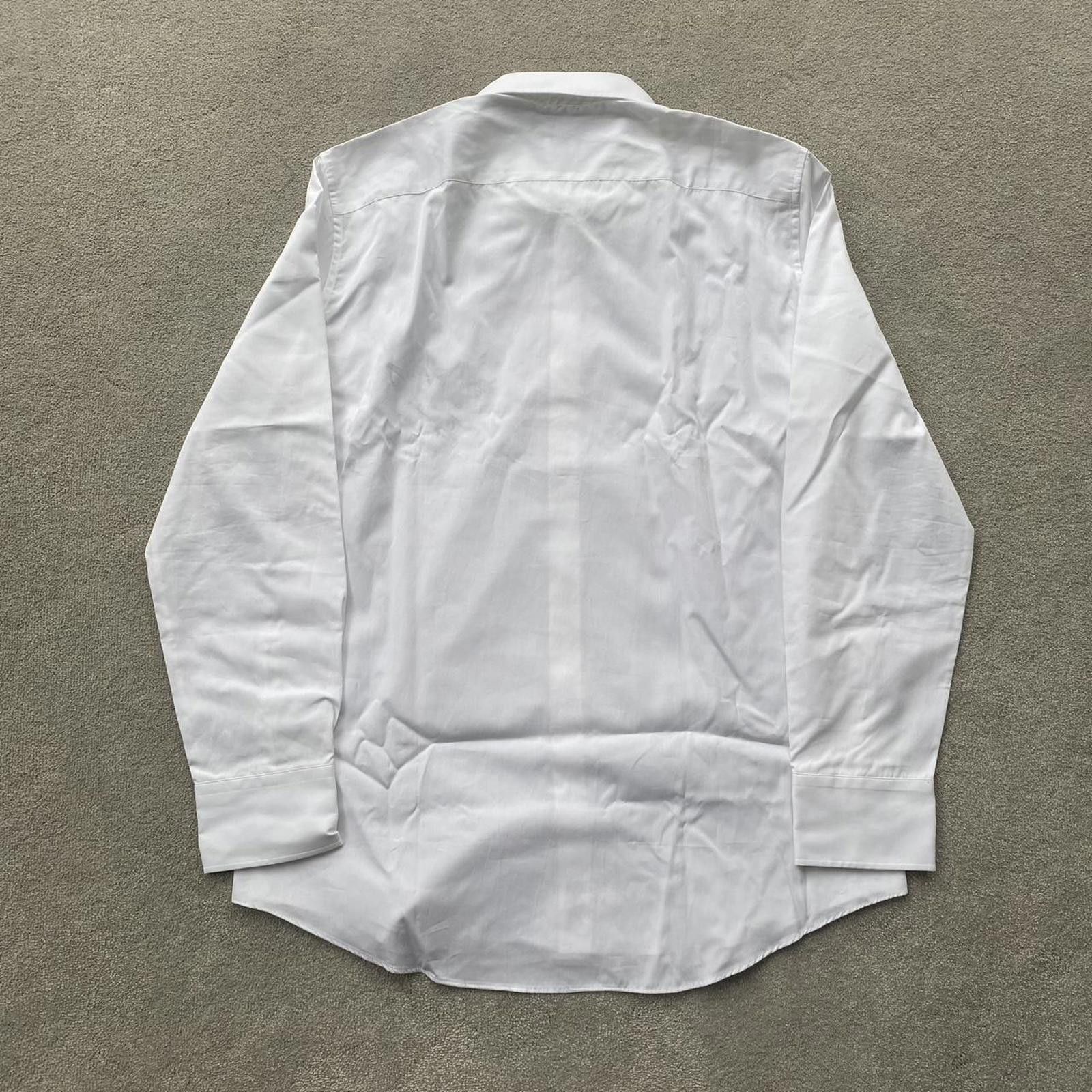 Jil Sander Jil Sander Embroidered Button Down Shirt Size US XL / EU 56 / 4 - 5 Thumbnail