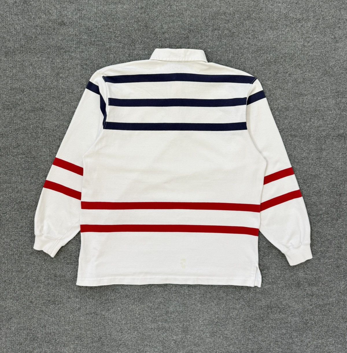 Polo Ralph Lauren Vintage Polo Ralph Lauren Rugby Shirt USA Made Large Size US L / EU 52-54 / 3 - 10 Thumbnail
