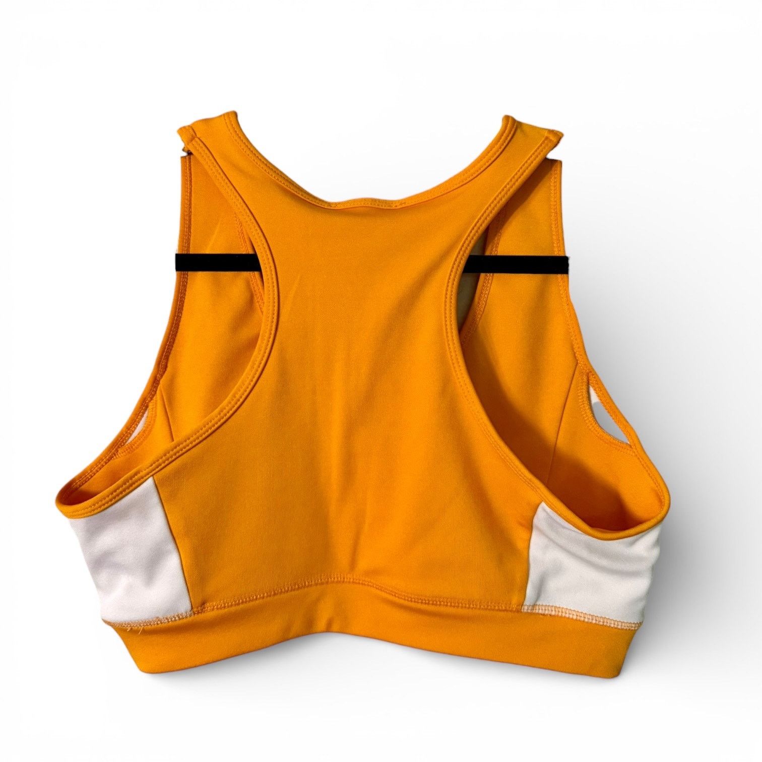 Other Shosho Orange White Vols Colorblock Sports Bra Size M Size ONE SIZE - 4 Thumbnail