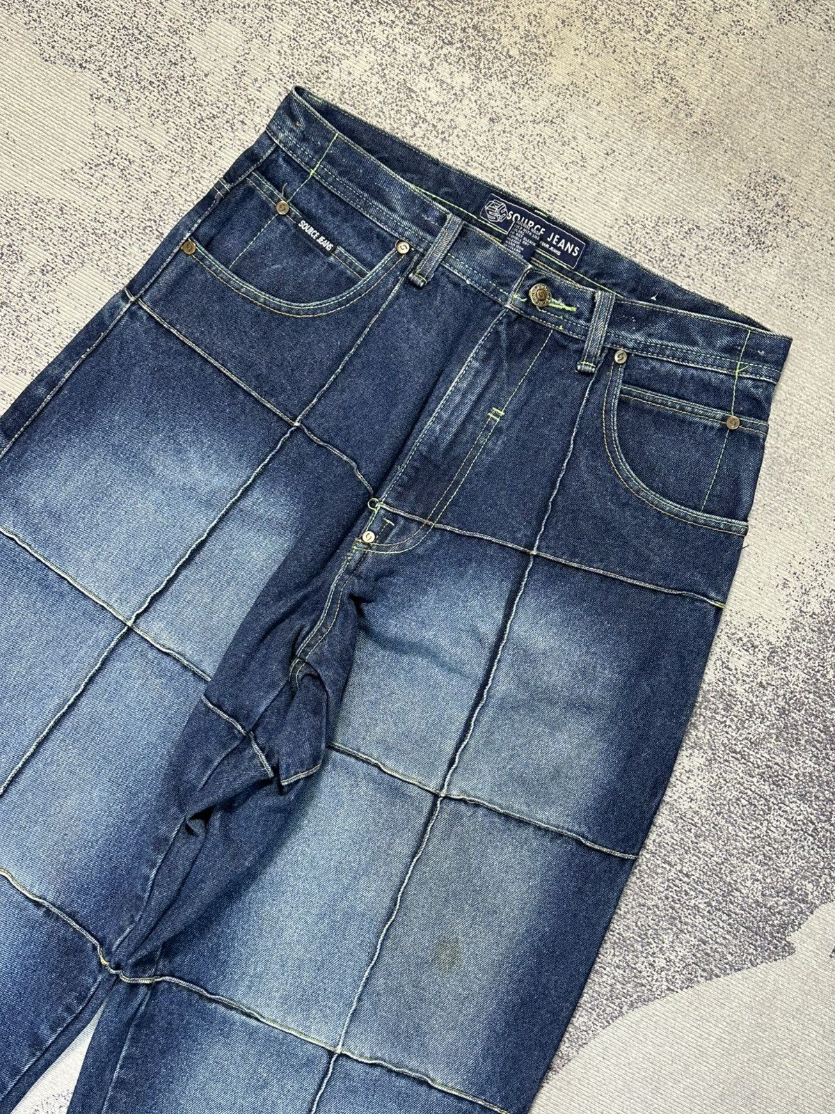 Kapital Japanese Brand Source Jeans Pachwork Denim Y2k Size US 31 - 3 Thumbnail