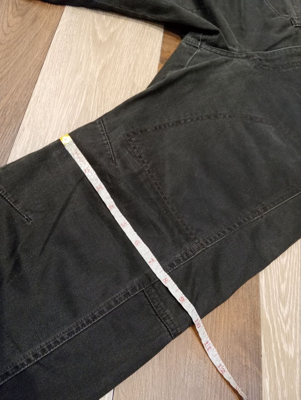 Uniqlo VINTAGE UNIQLO FADED BLACK BAGGY PANTS Size US 33 - 15 Thumbnail