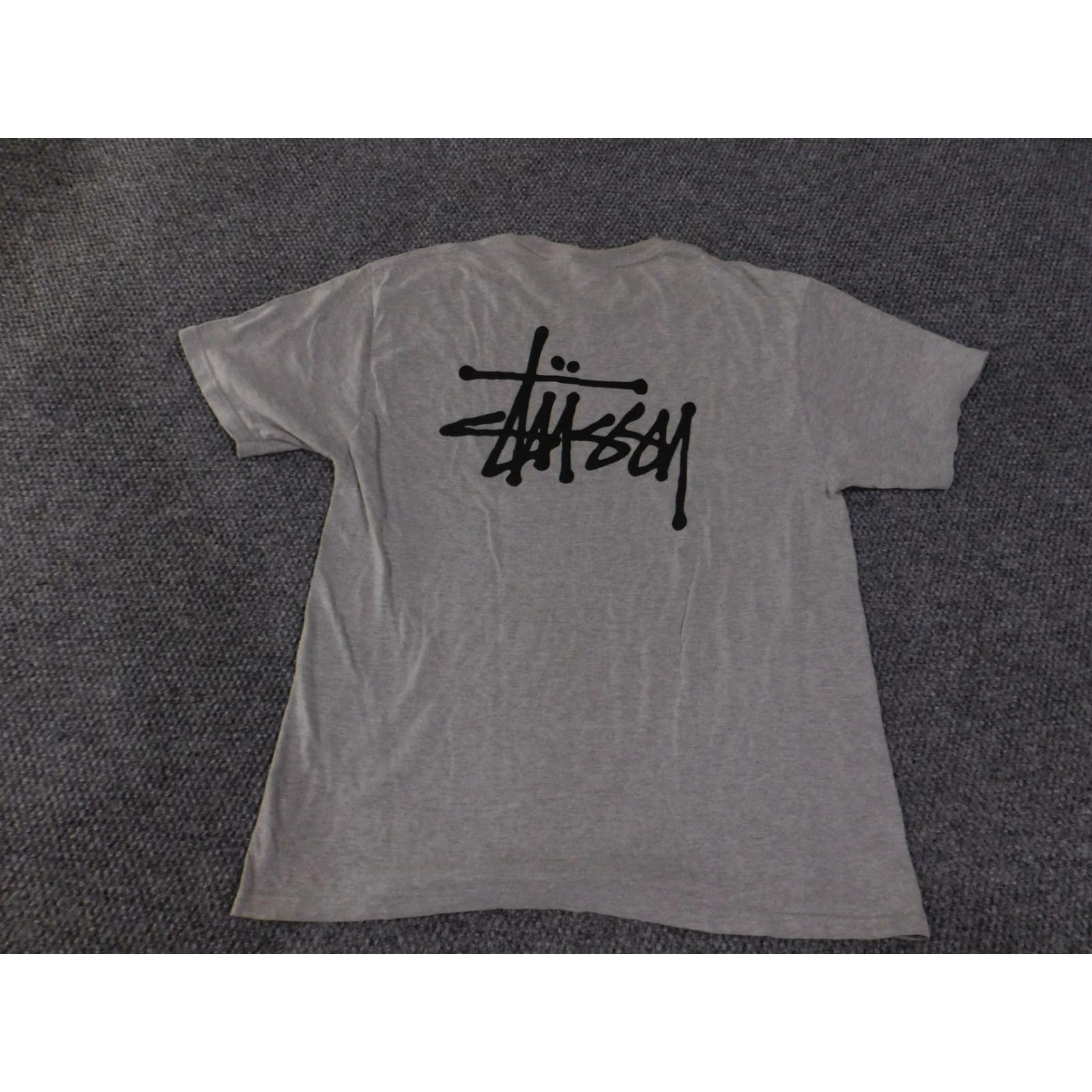 Etro Stussy Shirt Mens L Gray Streetwear Logo Tee Skate Surf Shirt Mens Large Gray Streetwear Logo Tee Skate Surf Size US L / EU 52-54 / 3 - 2 Thumbnail
