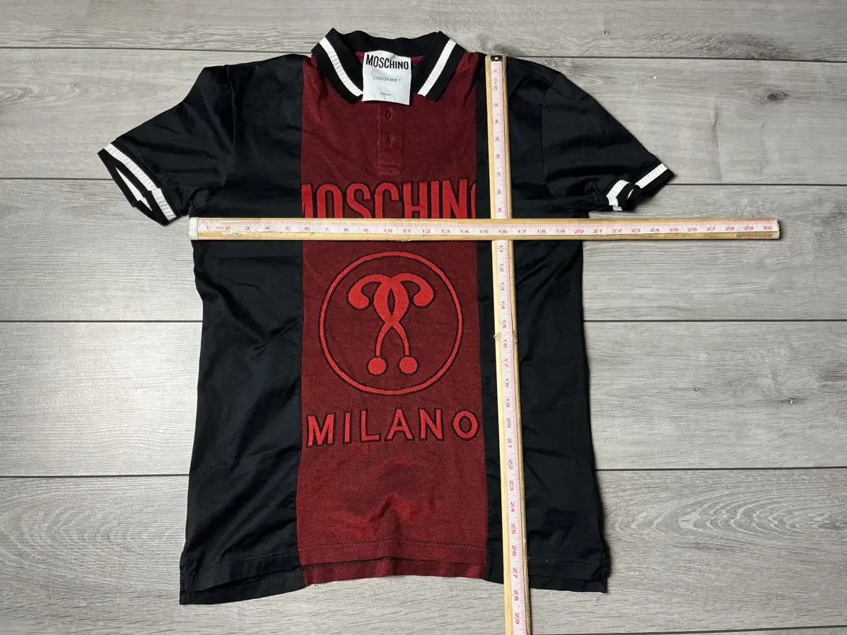 Moschino Moschino Milano Couture polos size Medium Size US M / EU 48-50 / 2 - 6 Thumbnail
