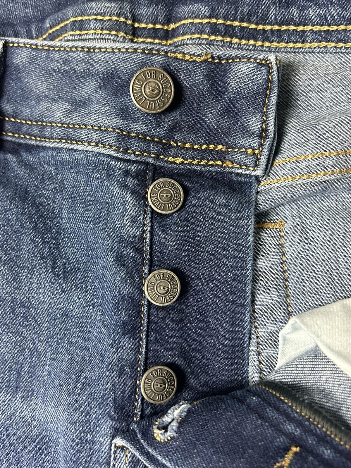 Diesel Diesel Stone Wash Zatiny BootCut Flare Jeans Size US 32 / EU 48 - 9 Thumbnail
